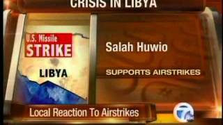 Local reaction to the crisis in Libya