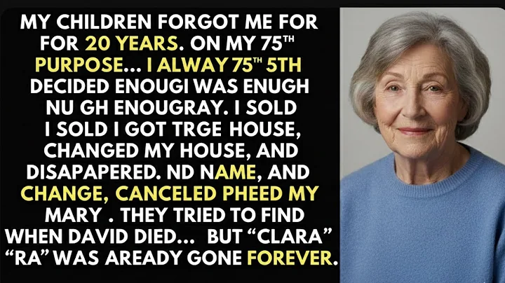 My Kids Purposely Forgot Me For 20 Years, So I Changed My Name & Never Came Back!