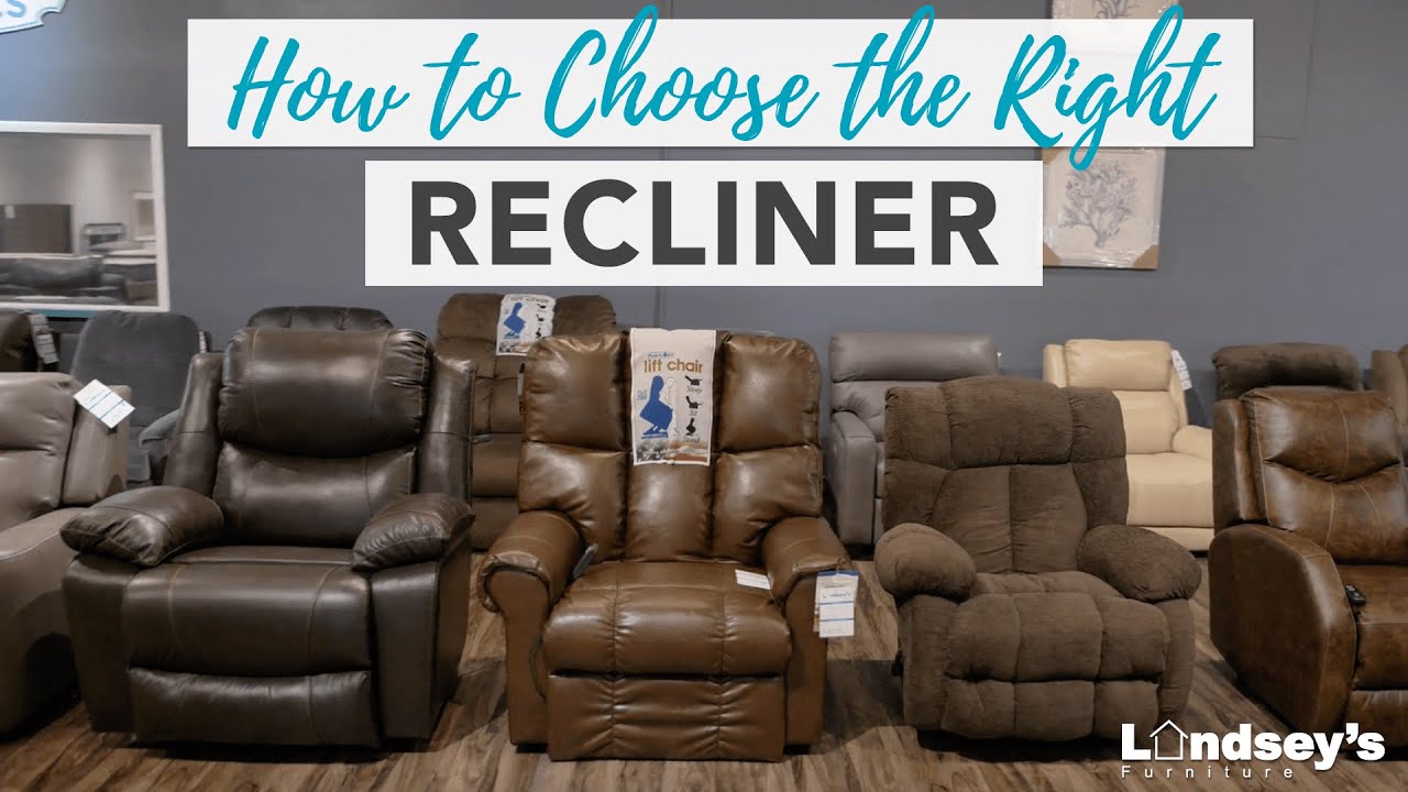 How to Choose the Right Recliner: A Guide for Home Furniture Shoppers ...