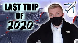 MY FINAL TRIP OF 2020 | Flight Attendant Life Vlog