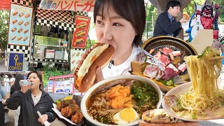 Fukuoka japan Trip EP.2 Beppu 7 hells Tour😈 and foods tour 😋Ramen, Yakiniku, Grandpa's Hot dog🌭