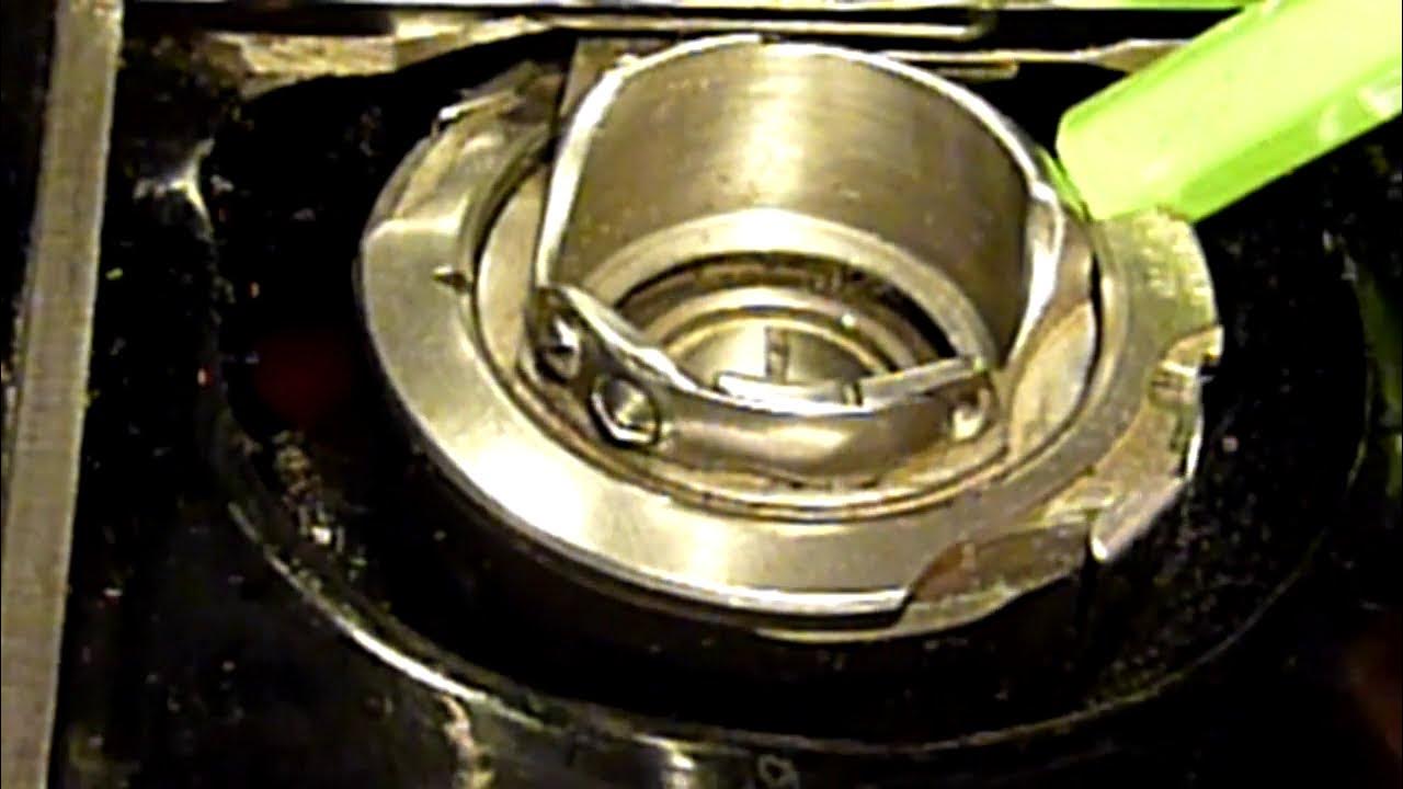 How to remove and install Bobbin Case of Singer 201 Sewing Machine