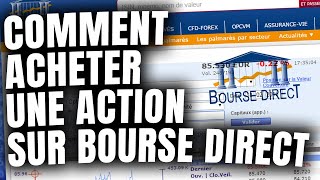 How To Buy A Share On Bourse Direct  Tutorial