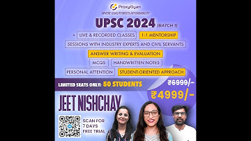 Answer Writing | Session 9 | Jeet Nishchay UPSC Course | 8-11-2023 | Vironika | Proxy Gyan