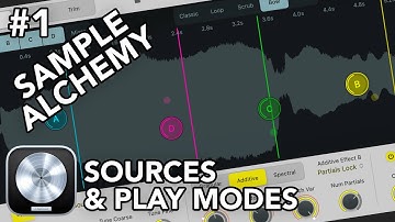 Logic Pro 10.8 // Sample Alchemy #1 - Sources & Play Modes
