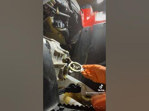Honda rubicon oil filter change - YouTube