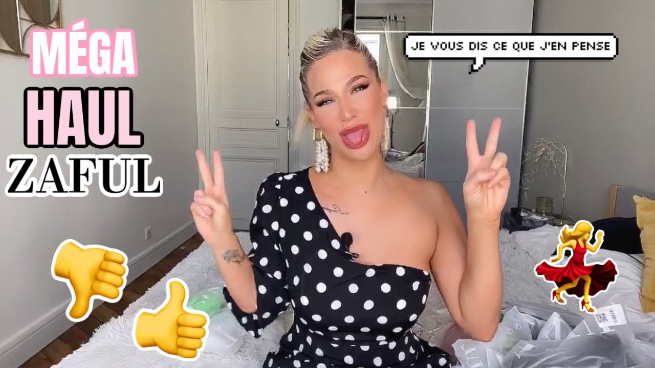 MÉGA HAUL ZAFUL + TRY ON Océane YouTube