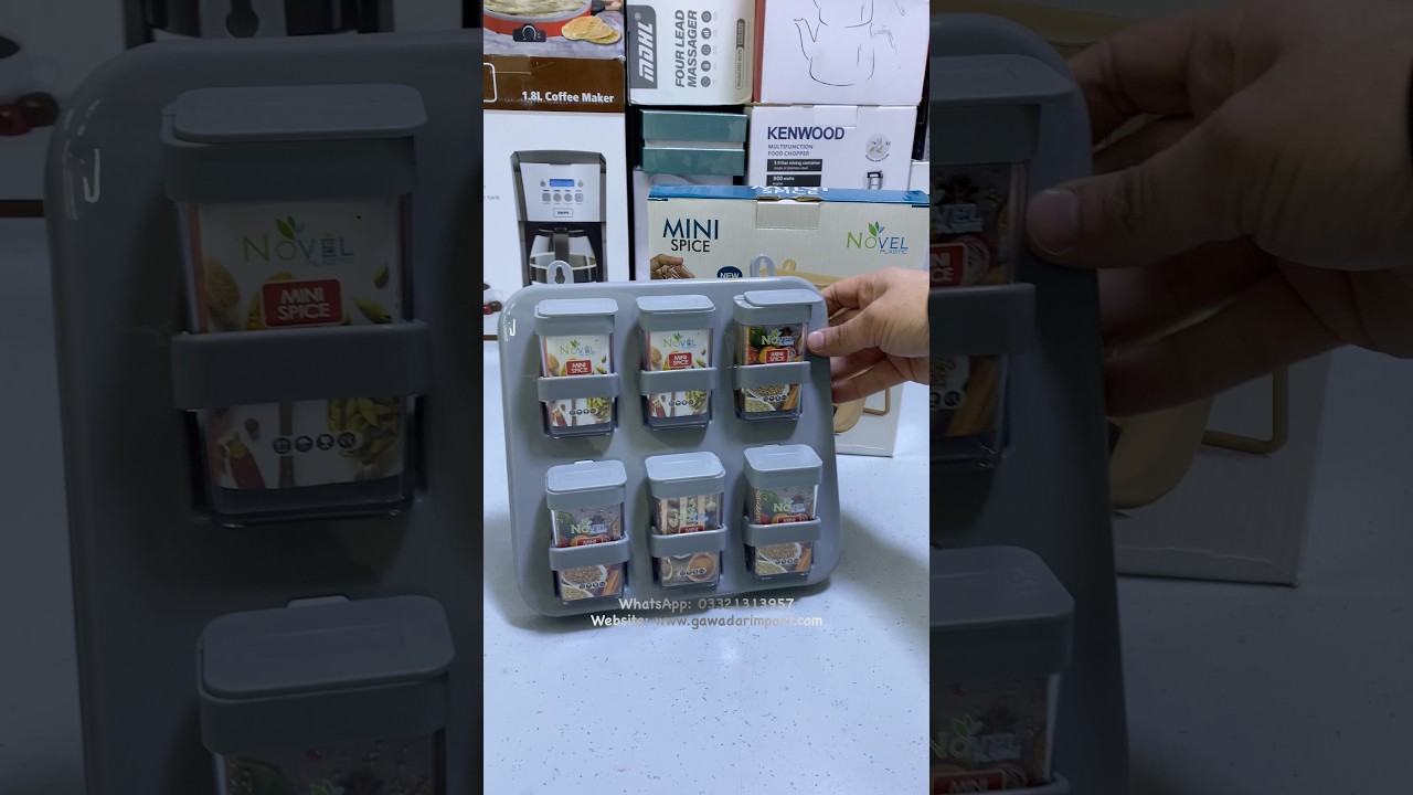 Spice rack unboxing  | Buy link in bio 