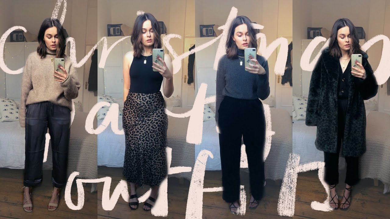 Styling Christmas Party Outfits Using Clothes You Already Own | Lucy Moon