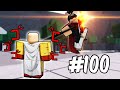 I busted 100 myths in the strongest battlegrounds roblox