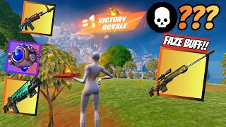 W-Key High Elimination Solo Win Gameplay (Fortnite Chapter 5 Season 2 Zero Builds)