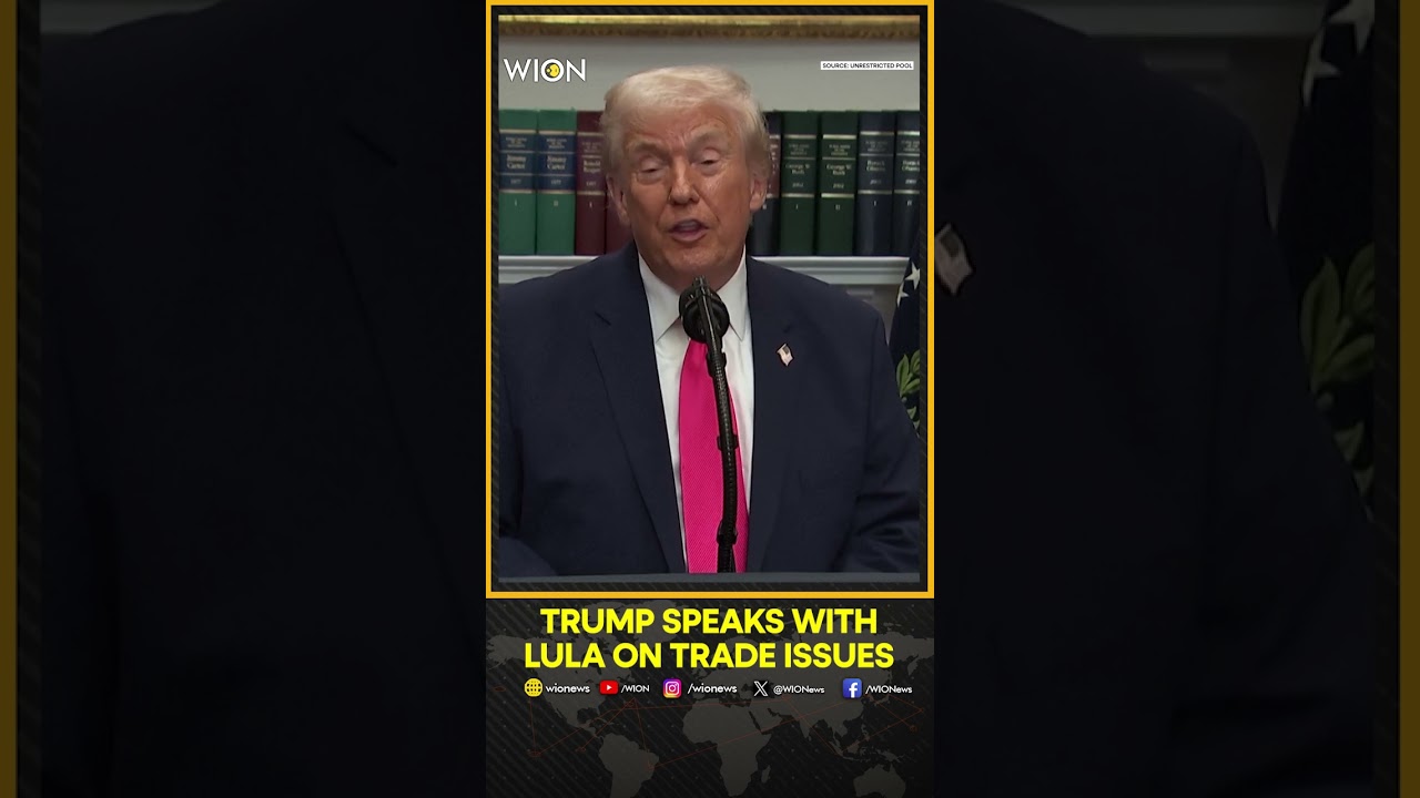 U.S.- Brazil: Trump, Lula Hold Call Focused on Trade and Sanctions | WION