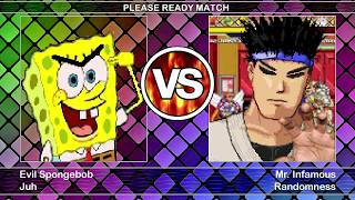 (CV-MUGEN): โEvil Spongebob & Juh VS. Mr. Infamous & Randomness