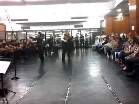 JORGE VALENCIA Y DIANA OCAMPO BAILANDO libertario en vivo