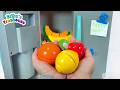 Learn Fruit Names for Kids and Toddlers with Toy Kitchen - Preschool Toddler Learning Toy Video!