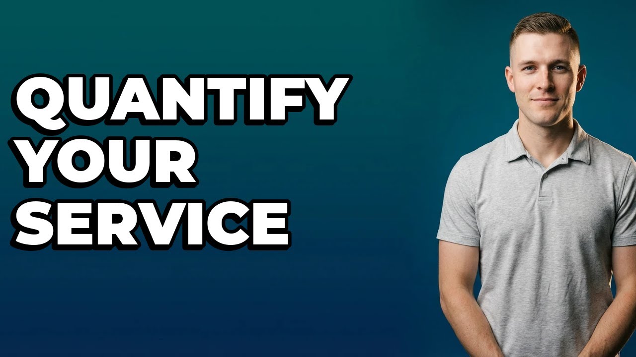 Can My Military Achievements Be Quantified For A Resume?