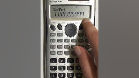 Finding Standard Deviation and Variance in Casio fx 115MS Scientific Calculator