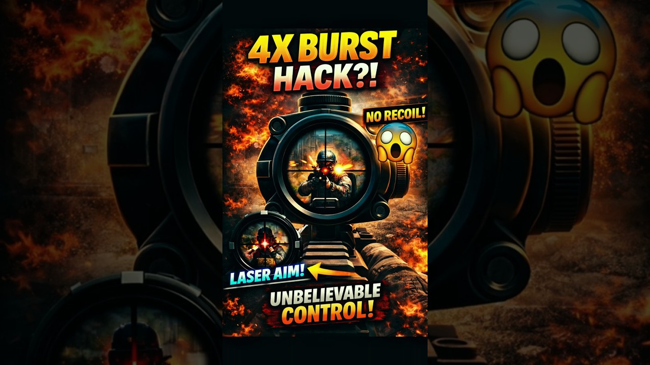 4x Burst Ya Aimbot? Decide Yourself 😈🔥