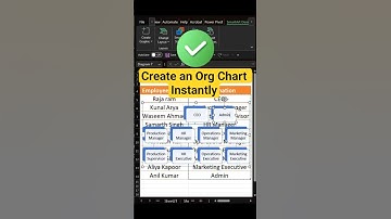 Snel een organigram maken (SNEL!)