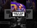 Obama at the NBA All-Star Game vs. Trump at the NBA Finals