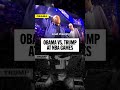 Obama at the NBA All-Star Game vs. Trump at the NBA Finals