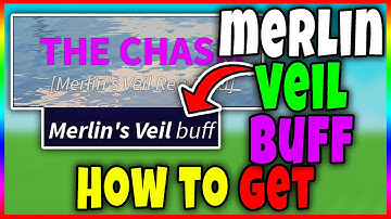 How to GET MERLIN VEIL BUFF for MINESHAFT CHARMS in FISCH Roblox