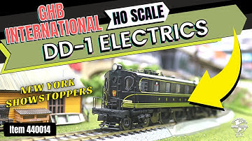 HO Scale GBH International - DD-1 Electric Locomotives