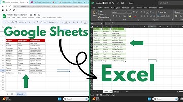 Connect google sheets to excel in hindi | #googlesheet #msexcel | Google Sheets to Excel