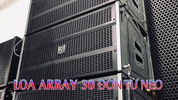 Loa Array 30 Đơn Full Bass Từ NEO Treble Neo Cực Chất giá tốt 0938641445 Minh Anh AUDIO
