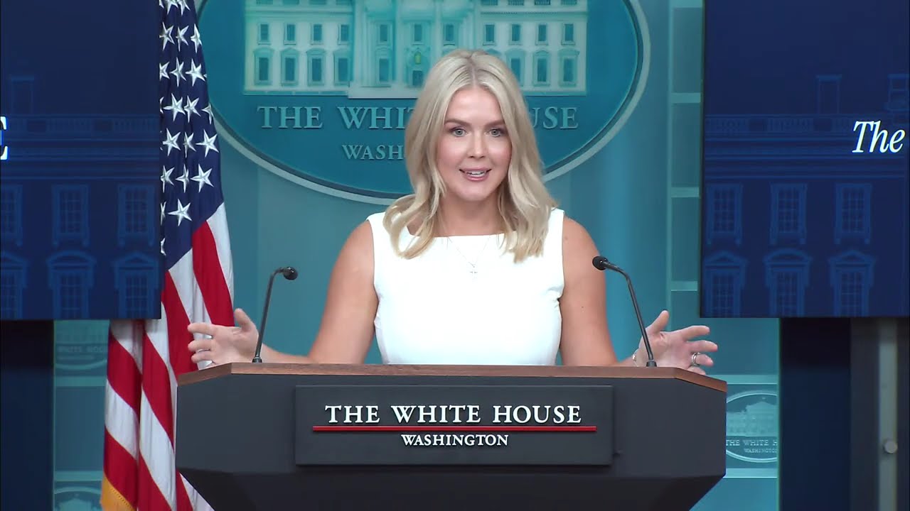 Thumbnail for Press Secretary Karoline Leavitt Briefs Members of the Media, Aug. 19, 2025