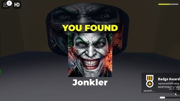 Jonkler | Find the Memes | Roblox