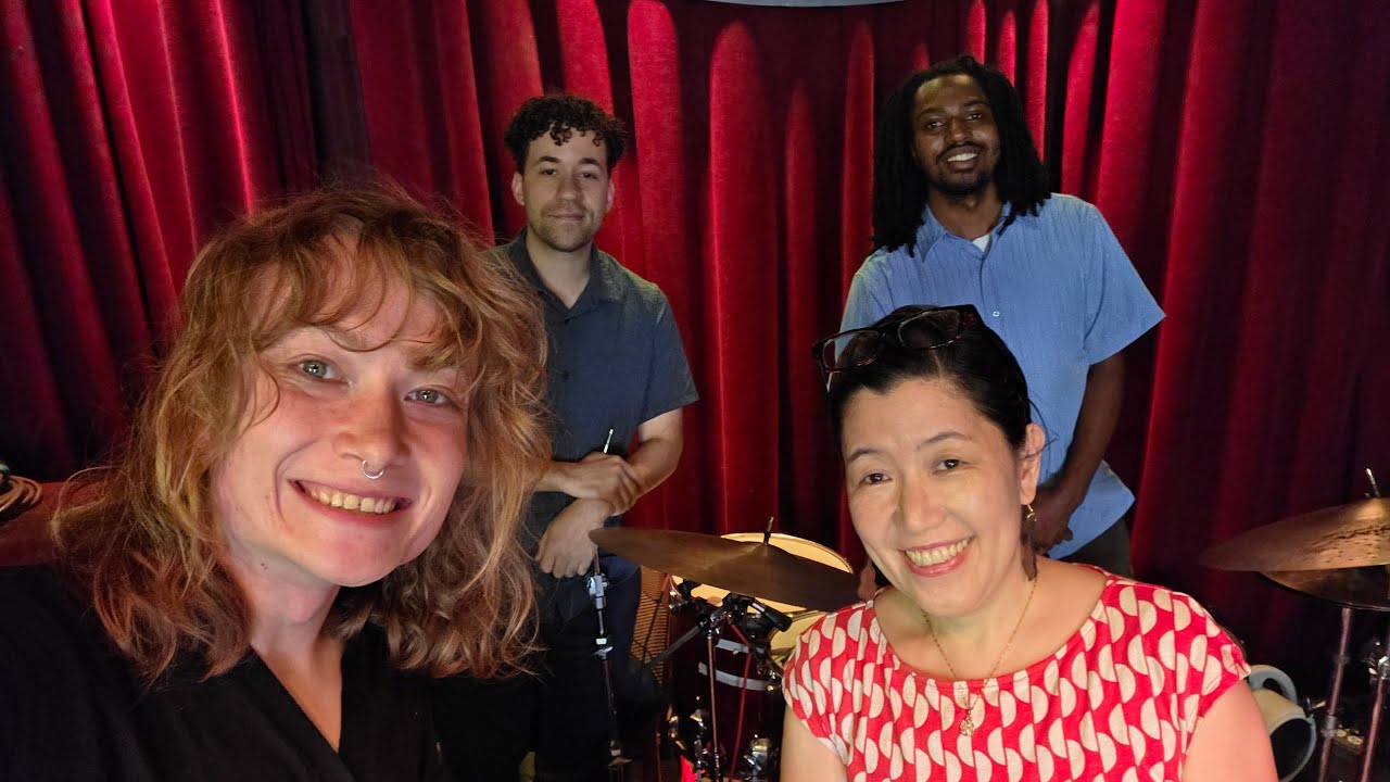 Swinging in New Orleans quartet live at DBA on Frenchmen Street