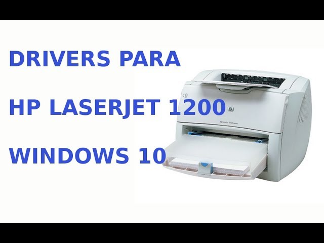 Драйвер laserjet 1000 series