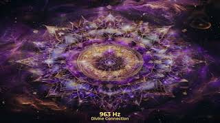 Divine Connection Frequency 963Hz | 1 Hour Meditation for Focus