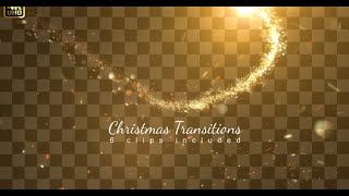 Christmas 2024 Light Transitions | Motion Graphics template - Envato elements