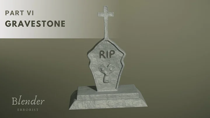 Gravestone Blender Tutorial - Part VI