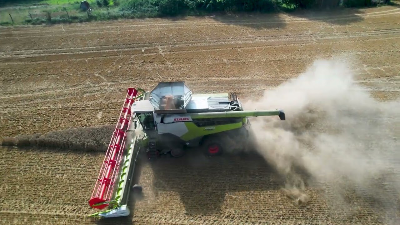 Teil 2 der Diesjährigen  Weizenernte bei der Agrarunion Poppendorf