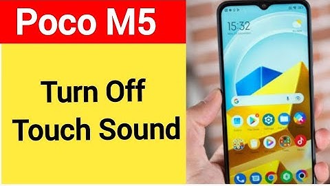 How to turn off touch sound, Poco M5 me touch vibration kaise off kare