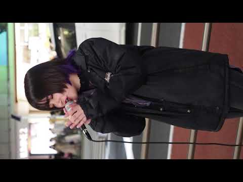 20210416 新宿駅南口 松井美華さん YOASOBIカバー #おまつのうた ＃YOASOBI #路上ライブ