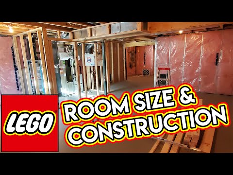 LEGO Room Construction Update & Size Analysis