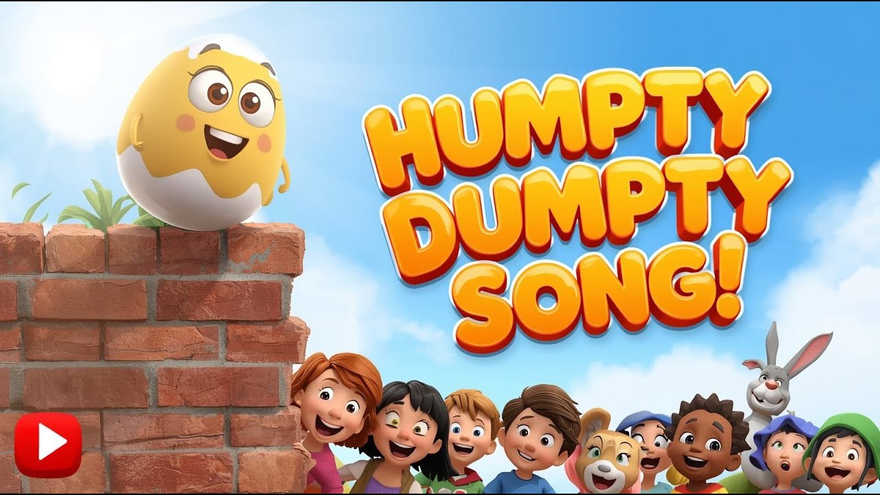 👉 Humpty Dumpty | Popular Nursery Rhyme for Kids | Learn with Fun ...