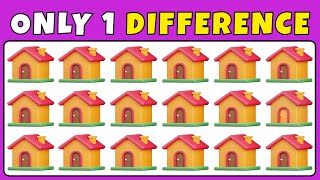 Brain Teaser Quiz Find 1 Difference Challenge Visual Puzzle FOCUSED Easy - Hard