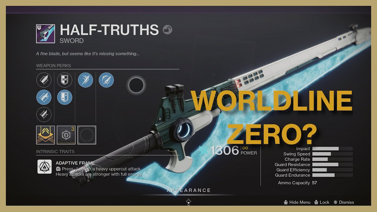 Destiny 2: Half-Truths — Worldline Zero...in disguise.