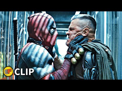 Deadpool vs Cable - Truck Fight Scene | Deadpool 2 (2018) Movie Clip HD 4K