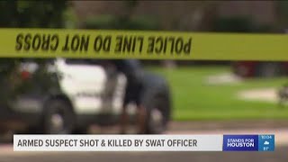 Armed Suspect Shot, Killed By Swat Officer In Southeast Houston