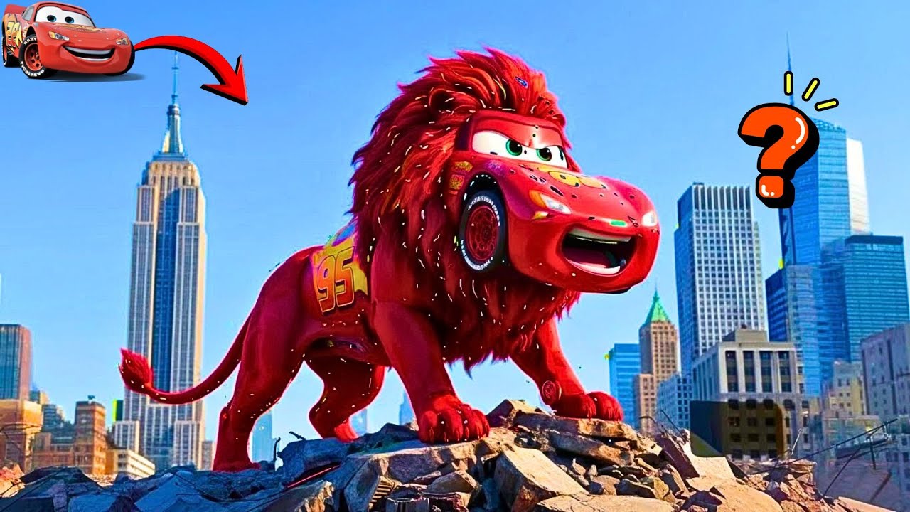 Король Лев: МакКуин против гигантской овцы-монстра! Спасательная операция!