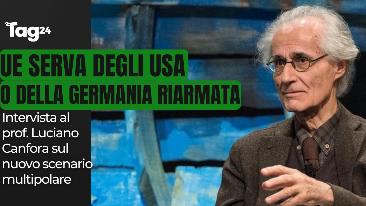 Luciano Canfora: "UE disintegrata. La guerra finirà male per l'Ucraina per colpa dell'Occidente"