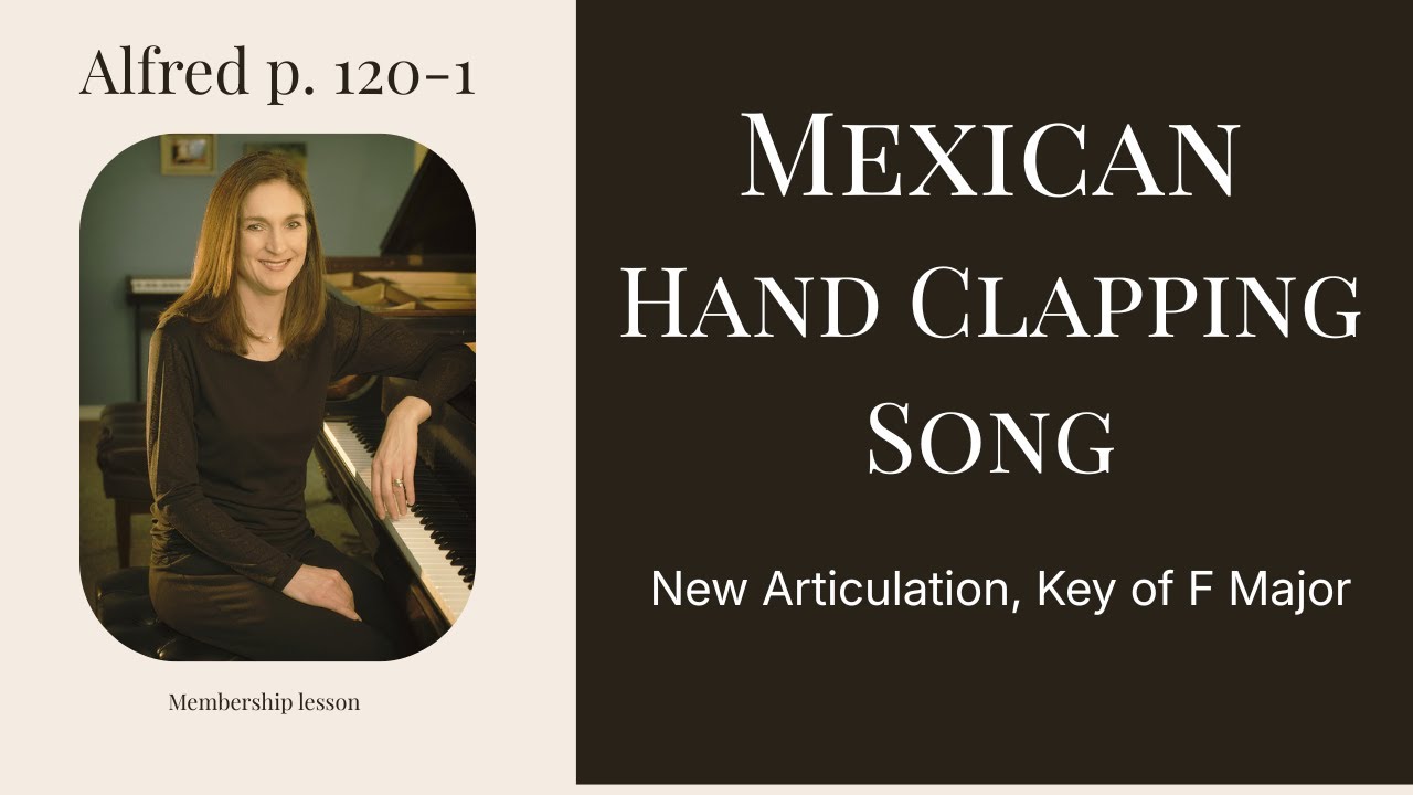 Play the Famous Mexican Hand Clapping Song from the Alfred Adult Piano ...