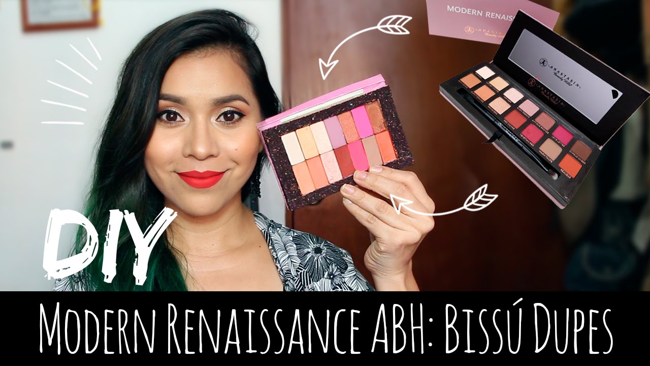 Haz tu propia Modern Renaissance con sombras de Bissú!! + DIY: Paleta de Sombras | Karla Burelo :)