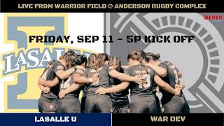 Womens Army Rugby (WAR) Dev v LaSalle U (11-SEP-26) @GoArmyWestPoint